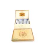 Two boxes of Manuel Lopez Punch Habana cigars, one sealed, each with 10 units. (20)