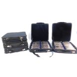 Five sets of Johnson The Blues King harmonicas, each with twelve harmonicas in different keys,