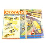 A Meccano Highway Vehicle set, number 3, boxed.