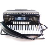 A Corelli Universal bass accordion, MICR Vox, with Musictech Music Maker, 120 bass.