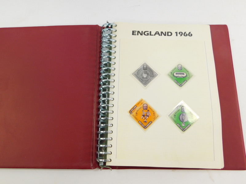 Philately. The World Cup Master File, FIFA 1974, and further mint stamps, for World Cups, 1966, - Image 2 of 5