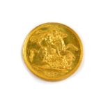 A Queen Victoria gold double sovereign 1887, 16g