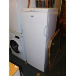 An LEC upright freezer, model no U5546W.