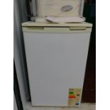 An LEC under counter fridge, model no R45OWS.
