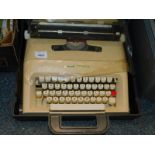 An Olivetti Lettera 35 typewriter, cased.