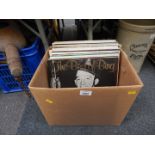 LP records, to include Bing Crosby, Vera Lynn, Nat King Cole, etc. (1 box)