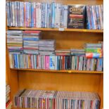 DVDs including films and TV crime drama, together with the Ultimate Country Collection, CDs