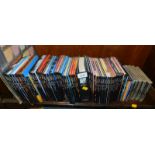 A classical music CD collection with guide, and further classical CDs. (1 shelf)