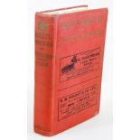 A Kelly's Directory Of Lincolnshire 1926, in pressed red stenciled boards.