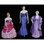 A Coalport figure Helen, limited edition no. 4242/12500, 23cm high, Coalport Chantilly Lace figure