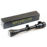 A Riflescope 3-9X40E gun sight, boxed.