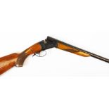 A Russian 12 bore single barrel shotgun. serial No. 919712 NB. A valid shotgun certificate is