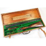 A Regent Mundial 20 bore side by side shotgun, non-ejector, serial No. 181009, in a brass and