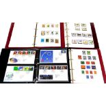 Various stamps, collectors stamps, etc., a Stanley Gibbons Stock Book containing various