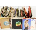 Various 45rpm records, to include popular music The Tornados, Procol Harum, Cozy Powell, etc. (a