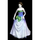 A Royal Doulton Figure Of The Year 1997 Jessica, HN3850, printed marks beneath, 21cm high. (boxed)