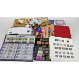 Various stamps First day covers and related items, Stanley Gibbons, etc., Mint sheets of