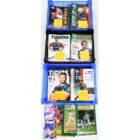 Various Leicester Tigers Rugby Union programmes, to include 2004/2005, 2017/2018, 1989 yearbook,
