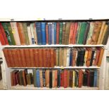 Various books, novels, etc., some in dust jackets, Grey (Zane) Wilderness Trek, various Thackeray'