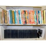 Various books, annuals, Beano book, Robinson Crusoe, other children's books, Somerset Maugham