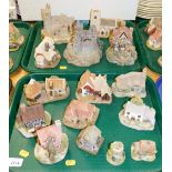 Various Lilliput Lane and other cottages, Four Seasons, Ostlers Keep, other buildings, etc. (2