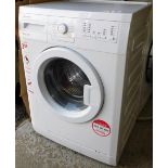 A Blonberg WNF5200 5kg A+ washing machine, 86cm high, 63cm wide, 35cm deep.