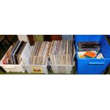Various records, box sets, collector sets, 45rpm, 33rpm, various classical music, Dvorak, Robert