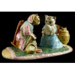 A Beswick Beatrix Potter limited edition figure group, My Dear Son Thomas, number 541 of 3000, boxed