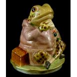 A Beswick Beatrix Potter figure of Mr Jeremy Fisher, gold backstamp.