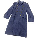 A WWII RAF VR officer's named great coat.