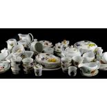 A quantity of Royal Worcester Evesham pattern porcelain, to include various tureens, sauce boats, ju