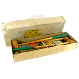 An Escor Toys Limited junior croquet set, in original box.