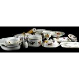 A quantity of Royal Worcester Evesham porcelain, to include rolling pin, various bowls, butter dish,