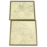 Two Maps of the Hundreds of Dartford, Wilmington, and Blackheath, a 19thC map of the Hundred of Litt