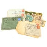 Miscellaneous German and other banknotes etc.