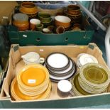 A large quantity of Hornsea, to include canisters, pepper pots, dinner plates, etc. (3 boxes).