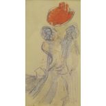 After Pablo Picasso (1881-1973). Garnet de Paris 1900 series, five coloured prints, 27.5cm x 14.5cm.
