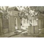 Ilse Noor (b.1941). Kota Datuk Purba - Terengganu, artist signed, titled, dated (19)86 etching 170/