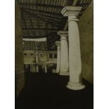 Ilse Noor (b.1941). Court Kuching Sarawak, artist signed, titled, dated (19)86, etching 126/300, 25c