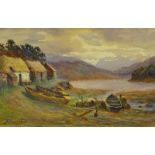 Johnson Hedley (1848-1914). Portlec, Isle of Skye, watercolour, signed and titled verso, 17cm x 26.5