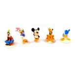 Five Royal Doulton Mickey Mouse Collection figures, comprising Mickey Mouse, Donald Duck, Daisy