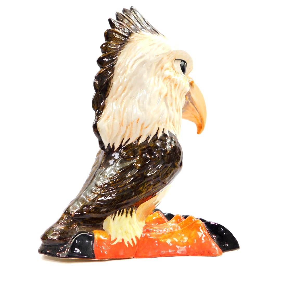 A Lorna Bailey pottery figure modelled as Eddie The Eagle, limited edition 8/75, printed and painted - Image 4 of 5