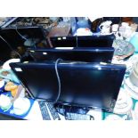 A Samsung 23" colour television, model LS23CSCKS/EN, a Samsung 22" colour television, model no