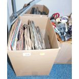 Classical and easy listening LPs, 78rpm records, etc. (2 boxes)