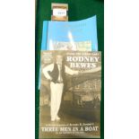 Jerome K Jerome. Three Men In A Boat, signed by Rodney Bewes, together with a programme from his