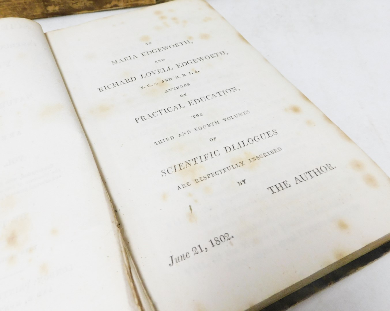 Ure (Andrew), A Dictionary Of Chemistry on the basis of Mr Nicholson's, second edition, London 1824, - Image 2 of 4