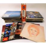 Various records, popular music, 33rpm, etc., to include Abba The Very Best Of, Gold, The Best Of bo