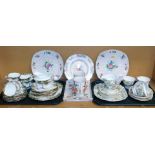 Decorative tea ware, to include Fenton June pattern, Colclough floral pattern tea service, etc. (1 s