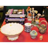 Various books, Jewellery Source Book, Royal Jewels, etc., Staffordshire figures, Festine Coquin Fren