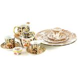 A collection of Royal Crown Derby porcelain, etc., to include an Imari pattern jar and cover, two